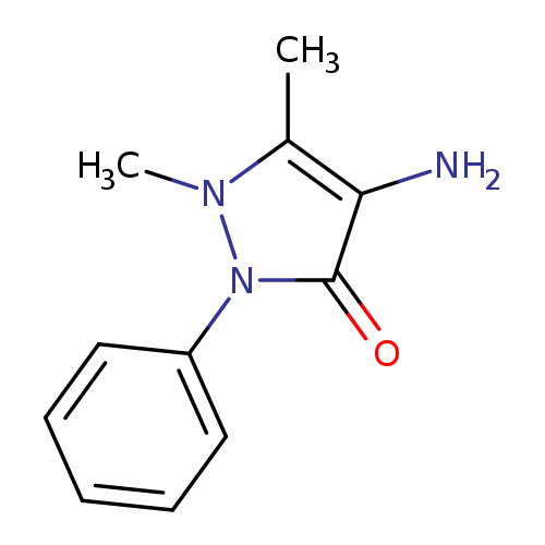 4-Amino-1,5-dimethyl-2-phenyl-1H-pyrazol-3(2H)-one