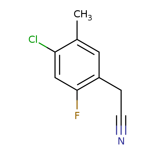 4-Chloro-2-fluoro-5-methylphenylacetonitrile