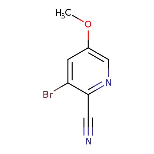 3-Bromo-5-methoxypicolinonitrile