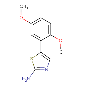 5-(2,5-Dimethoxyphenyl)thiazol-2-amine