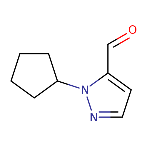 1H-Pyrazole-5-carboxaldehyde, 1-cyclopentyl-