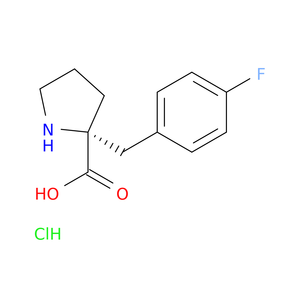 (R)-2-(4-Fluorobenzyl)pyrrolidine-2-carboxylic acid hydrochloride