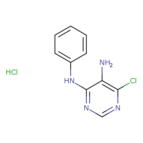6-chloro-N4-phenylpyrimidine-4,5-diamine hydrochloride