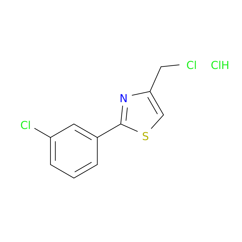 4-Chloromethyl-2-(3-chloro-phenyl)-thiazole