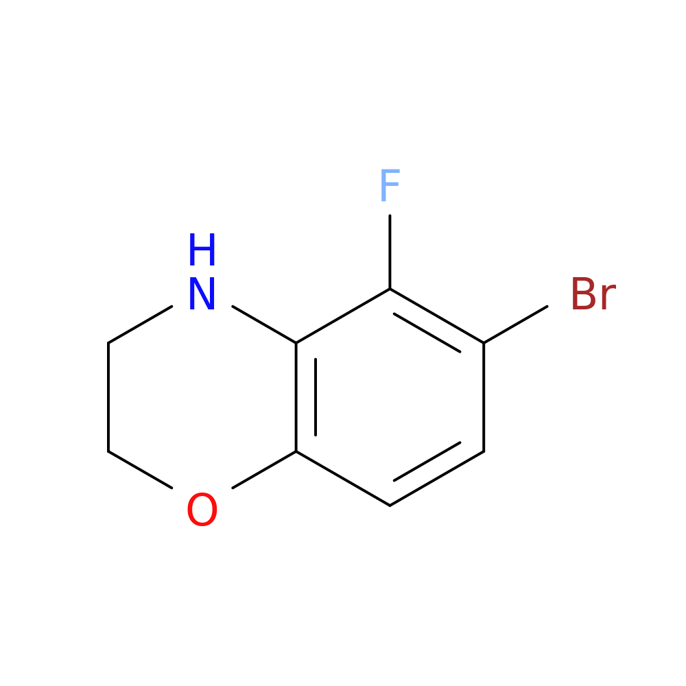 6-Bromo-5-fluoro-3,4-dihydro-2H-benzo[b][1,4]oxazine