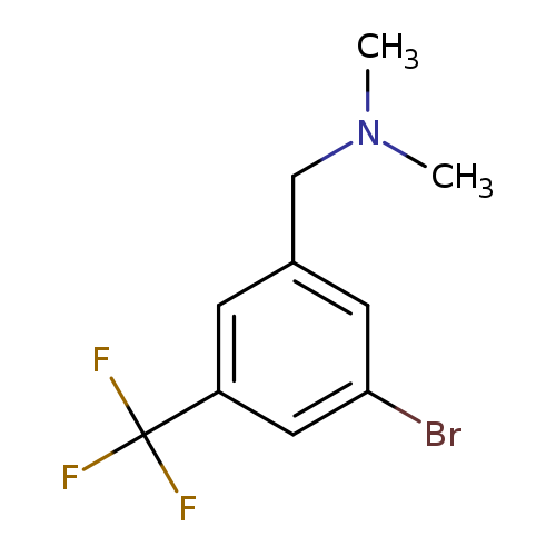 1-[3-Bromo-5-(trifluoromethyl)phenyl]-N,N-dimethylmethanamine