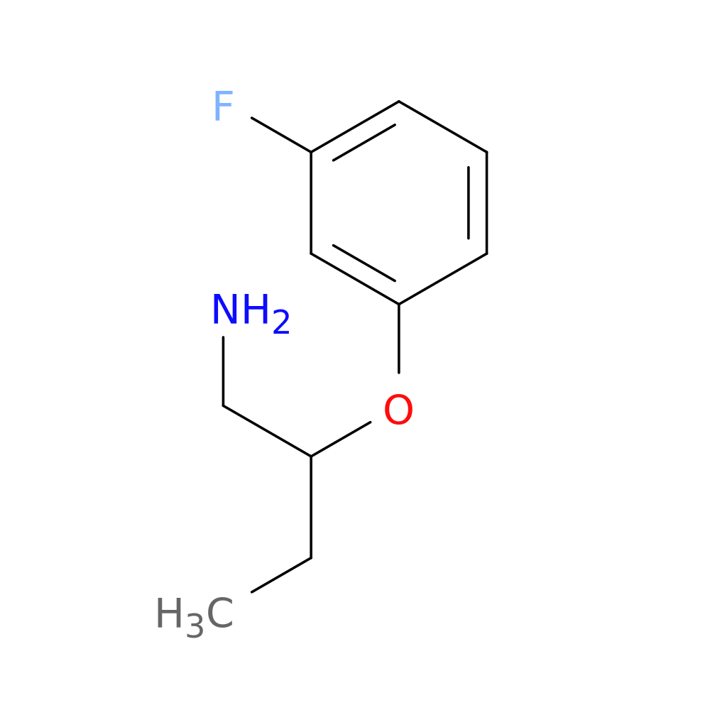 1-[(1-Aminobutan-2-yl)oxy]-3-fluorobenzene