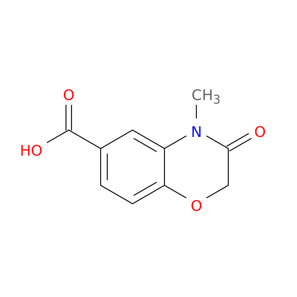 4-METHYL-3-OXO-3,4-DIHYDRO-2H-1,4-BENZOXAZINE-6-CARBOXYLIC ACID