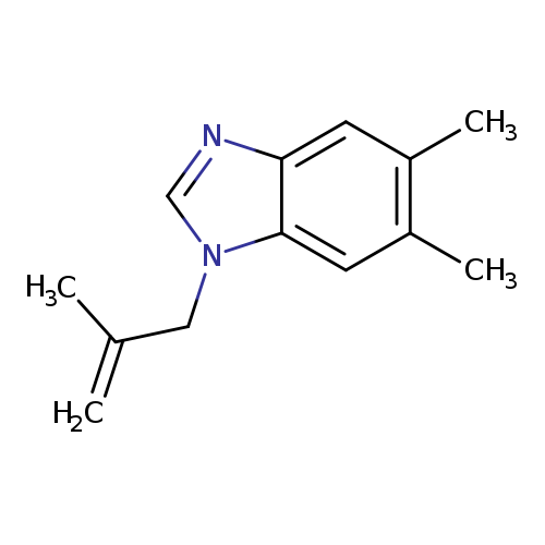 1H-Benzimidazole,5,6-dimethyl-1-(2-methyl-2-propenyl)-(9CI)