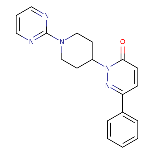 6-phenyl-2-[1-(pyrimidin-2-yl)piperidin-4-yl]-2,3-dihydropyridazin-3-one