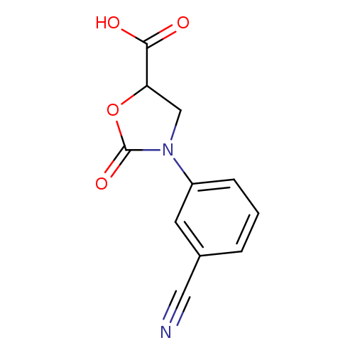 3-(3-Cyanophenyl)-2-oxooxazolidine-5-carboxylic acid