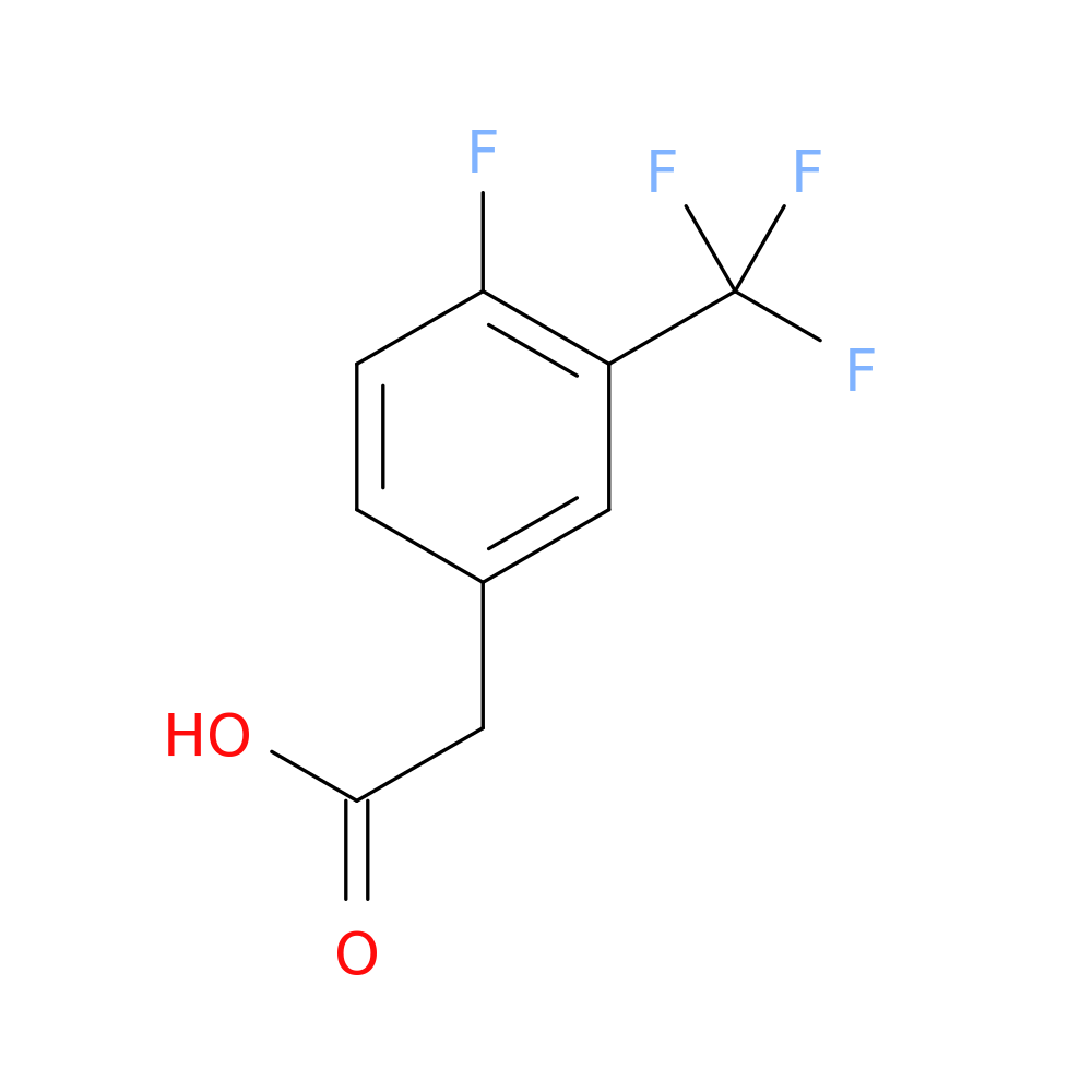 4-Fluoro-3-(trifluoromethyl)phenylacetic acid