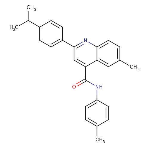 2-(4-isopropylphenyl)-6-methyl-N-(4-methylphenyl)-4-quinolinecarboxamide