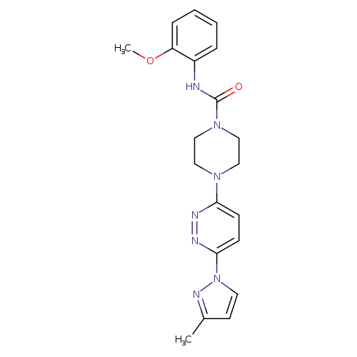 N-(2-methoxyphenyl)-4-[6-(3-methyl-1H-pyrazol-1-yl)pyridazin-3-yl]piperazine-1-carboxamide
