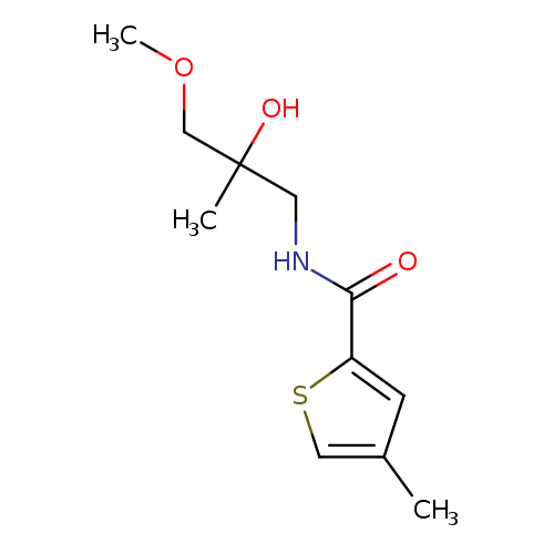 N-(2-hydroxy-3-methoxy-2-methylpropyl)-4-methylthiophene-2-carboxamide