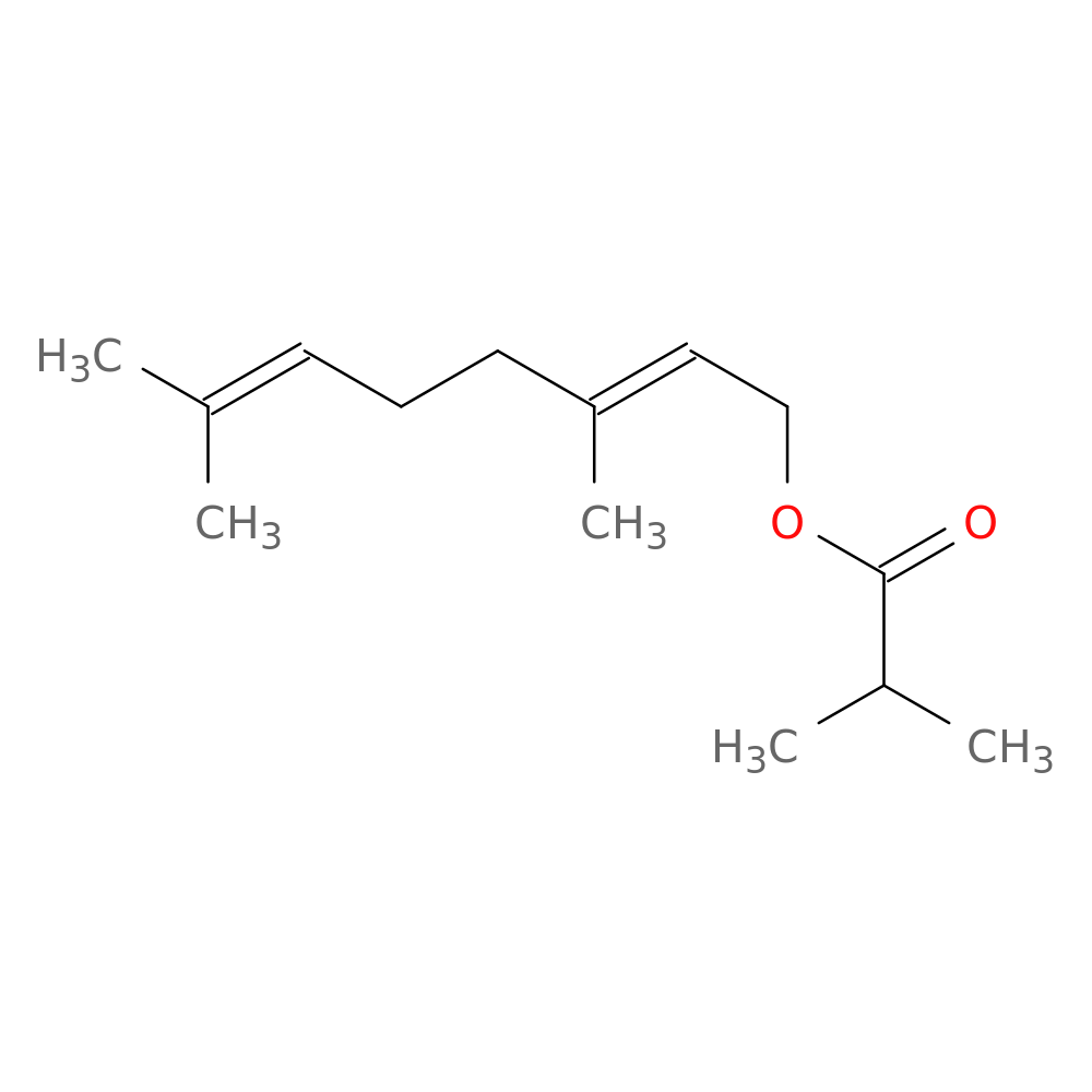 Geranyl isobutanoate