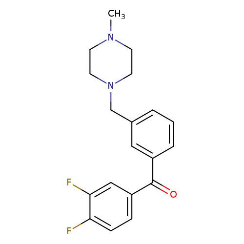 3,4-DIFLUORO-3'-(4-METHYLPIPERAZIN-1-YLMETHYL)BENZOPHENONE