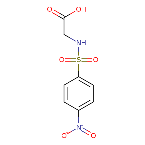 ([(4-Nitrophenyl)sulfonyl]amino)acetic acid
