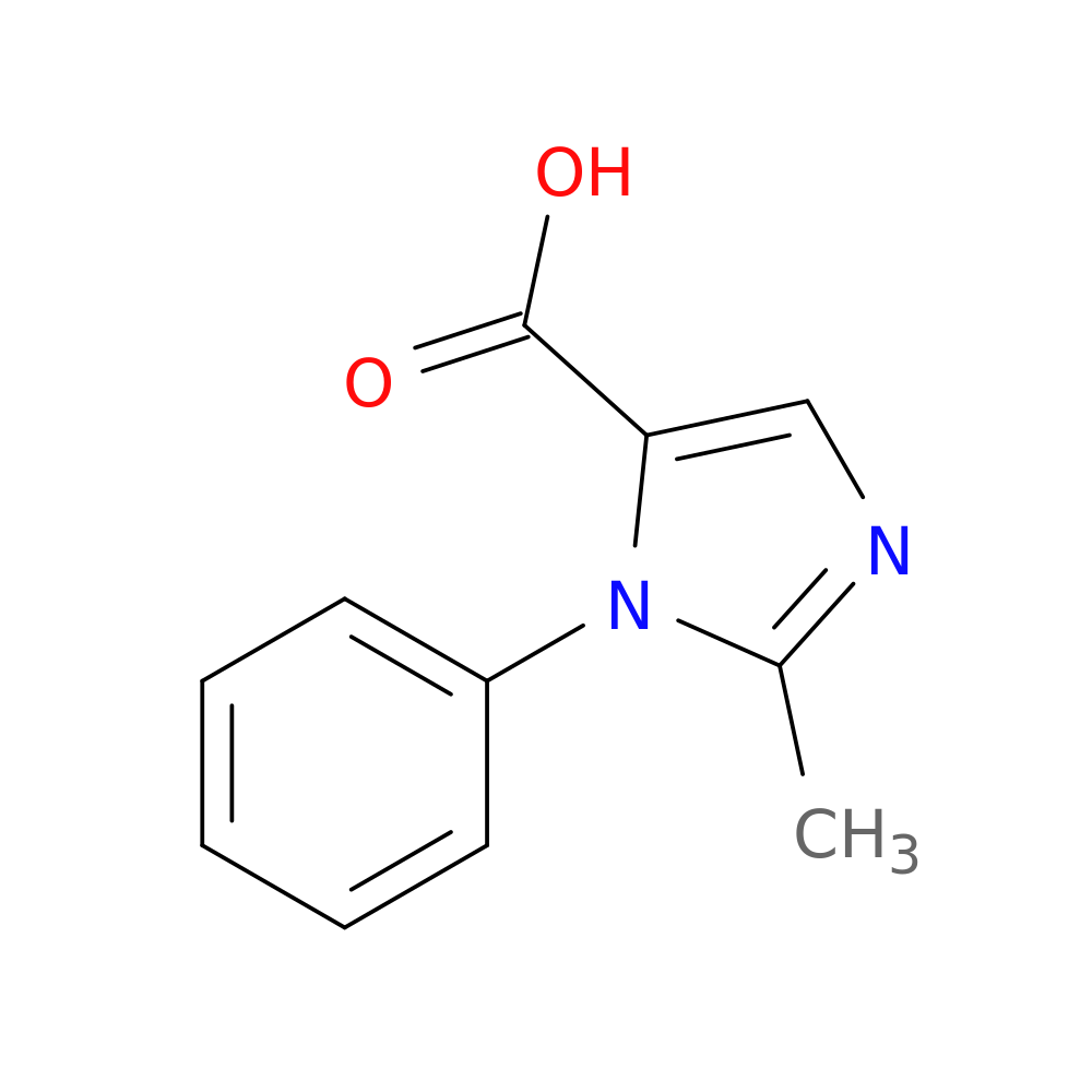 2-methyl-1-phenyl-1H-imidazole-5-carboxylic acid