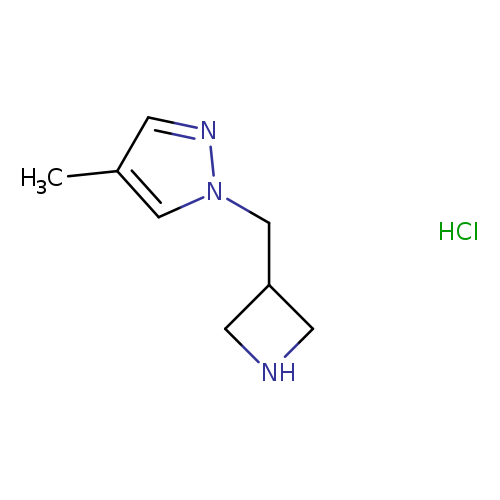 1-[(azetidin-3-yl)methyl]-4-methyl-1H-pyrazole hydrochloride