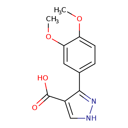 3-(3,4-Dimethoxyphenyl)-1h-pyrazole-4-carboxylic acid