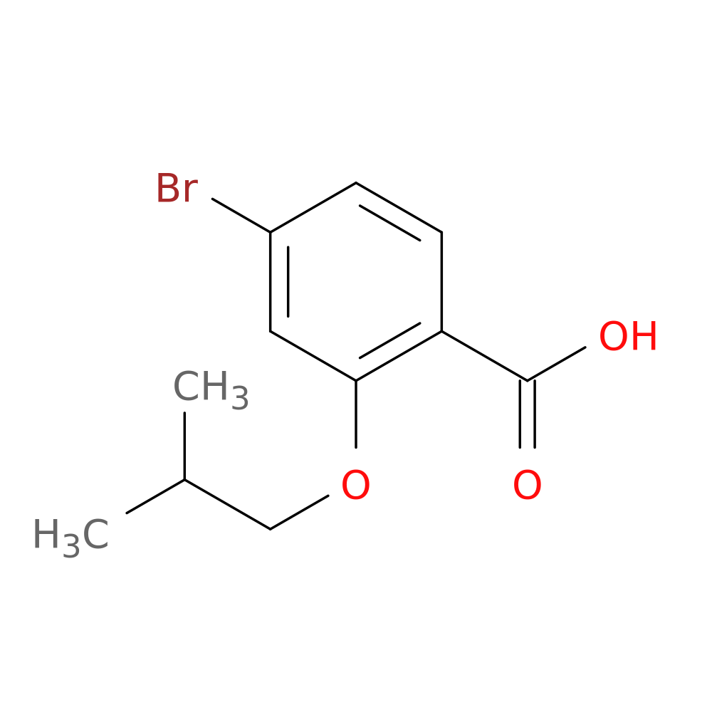 4-Bromo-2-isobutoxybenzoic acid