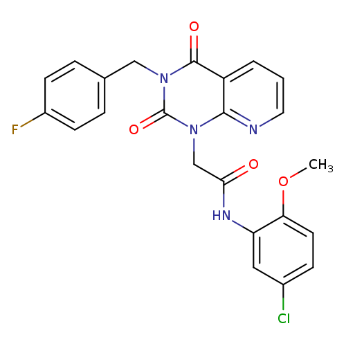 N-(5-chloro-2-methoxyphenyl)-2-{3-[(4-fluorophenyl)methyl]-2,4-dioxo-1H,2H,3H,4H-pyrido[2,3-d]pyrimidin-1-yl}acetamide