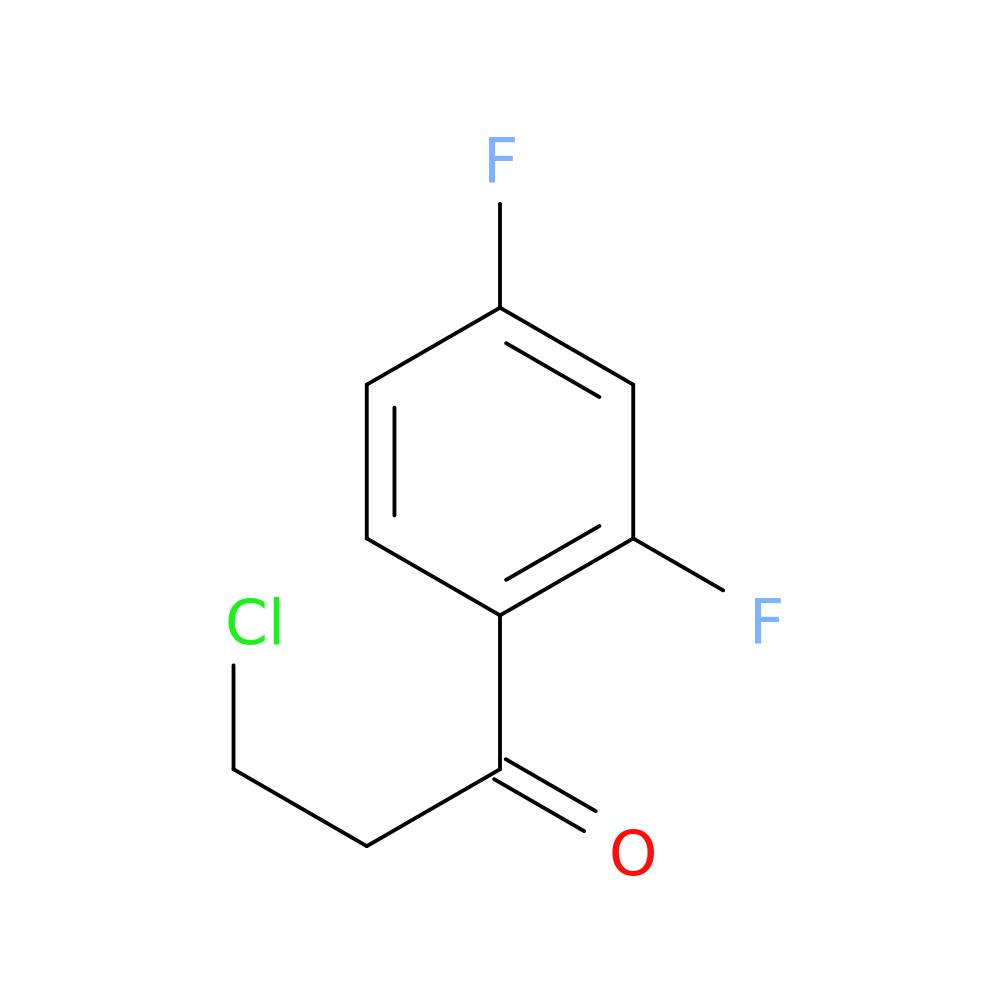 3-Chloro-1-(2,4-difluorophenyl)propan-1-one