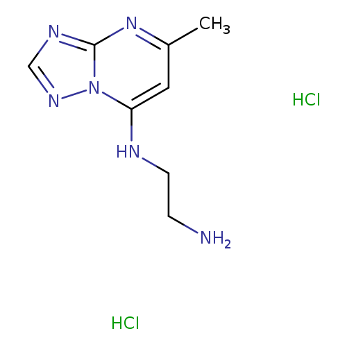 N-(2-Aminoethyl)-5-methyl-[1,2,4]triazolo[1,5-a]pyrimidin-7-amine dihydrochloride