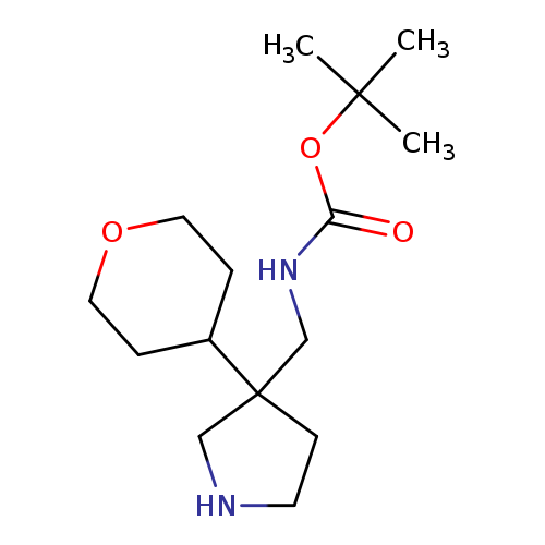 N-BOC-(3-(TETRAHYDRO-2H-PYRAN-4-YL)PYRROLIDIN-3-YL)METHANAMINE