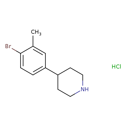4-(4-bromo-3-methylphenyl)piperidine hydrochloride