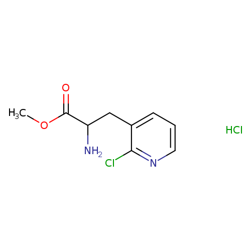 methyl 2-amino-3-(2-chloropyridin-3-yl)propanoate hydrochloride