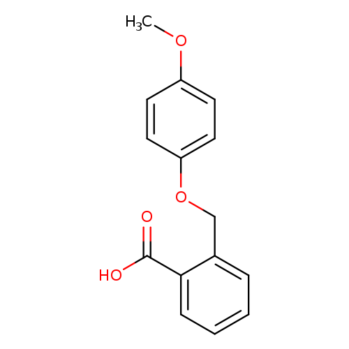 2-((4-Methoxyphenoxy)methyl)benzoic acid
