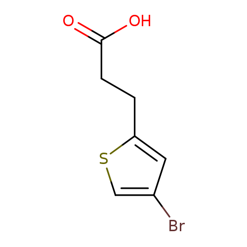 3-(4-bromothiophen-2-yl)propanoic acid