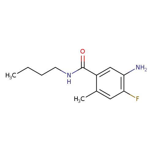 5-Amino-n-butyl-4-fluoro-2-methyl-benzamide