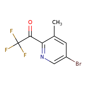 1-(5-Bromo-3-methylpyridin-2-yl)-2,2,2-trifluoroethanone