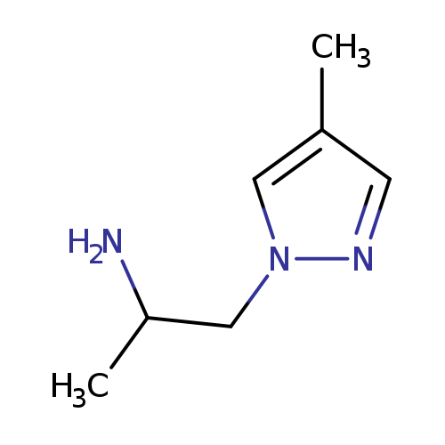 1-(4-Methyl-1h-pyrazol-1-yl)propan-2-amine