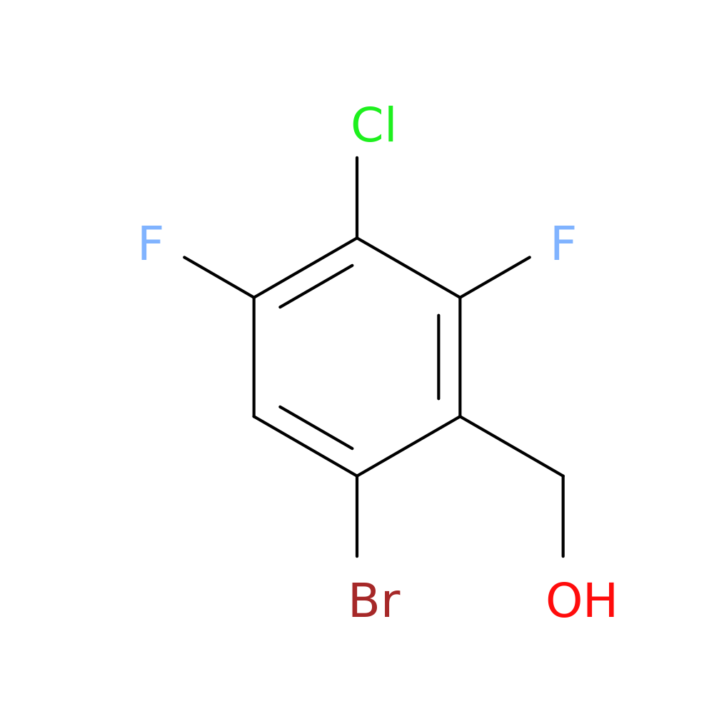6-Bromo-3-chloro-2,4-difluorobenzyl alcohol