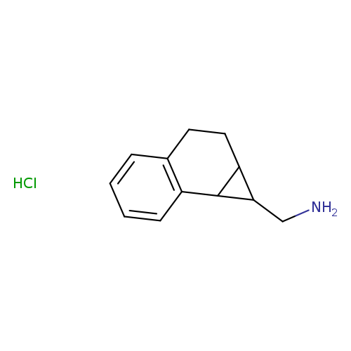 {1H,1aH,2H,3H,7bH-cyclopropa[a]naphthalen-1-yl}methanamine hydrochloride
