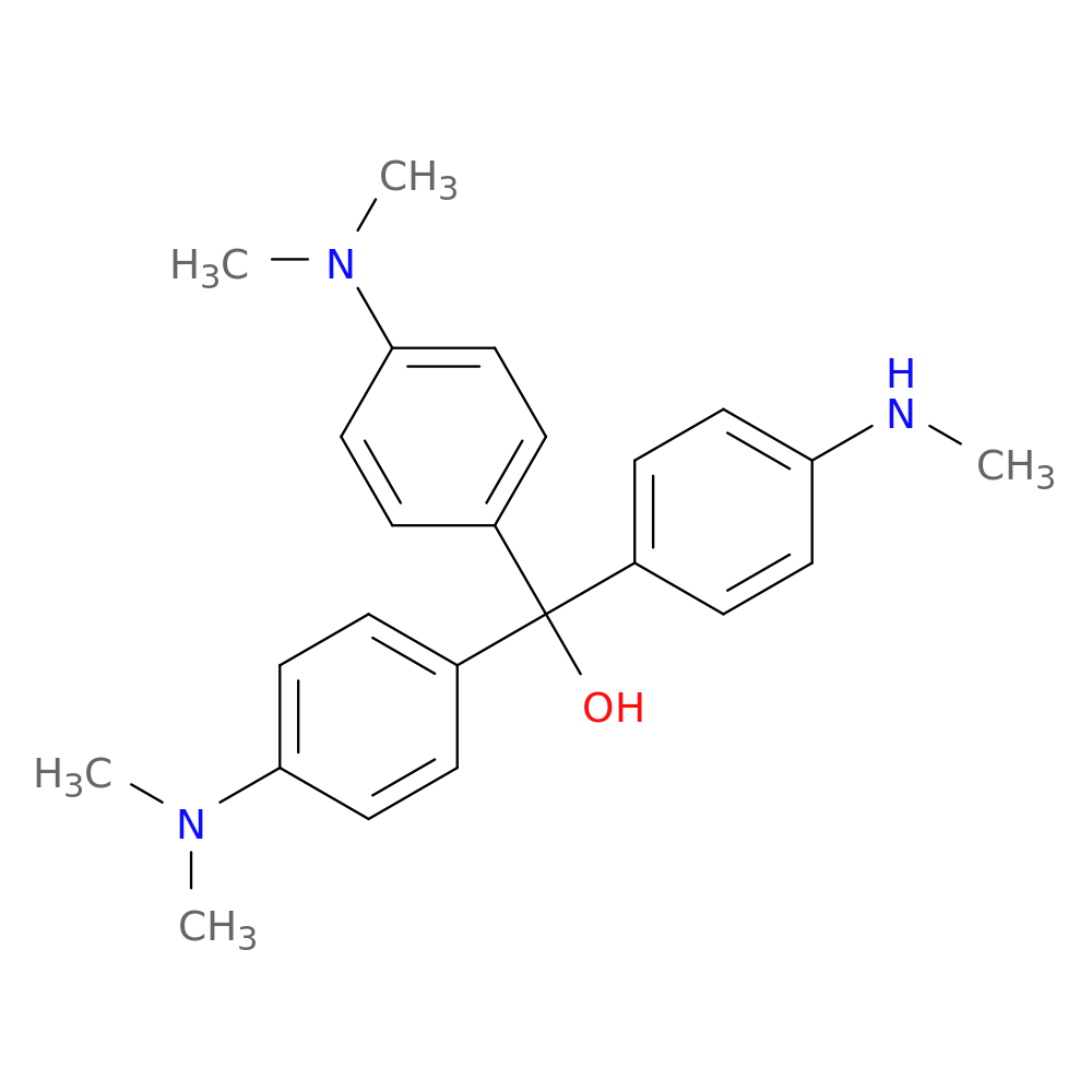 α,α-Bis[4-(dimethylamino)phenyl]-4-(methylamino)benzenemethanol