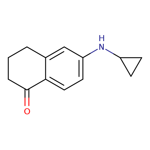 6-(cyclopropylamino)-1,2,3,4-tetrahydronaphthalen-1-one