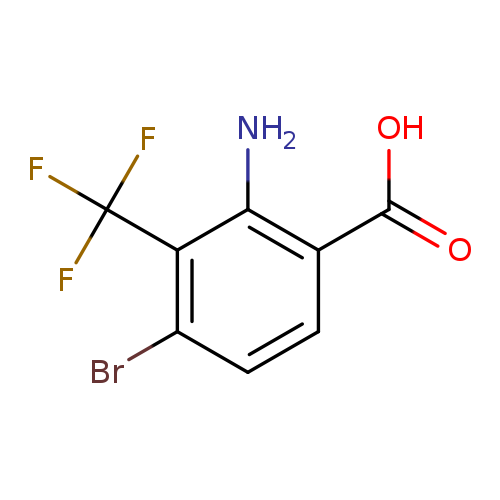 2-Amino-4-bromo-3-(trifluoromethyl)benzoic acid