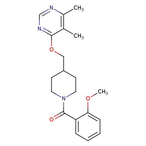 4-{[1-(2-methoxybenzoyl)piperidin-4-yl]methoxy}-5,6-dimethylpyrimidine