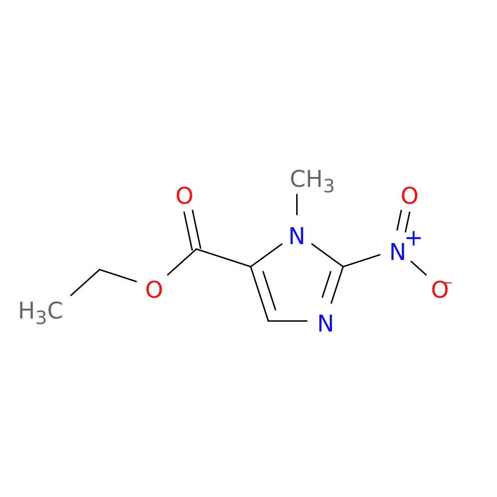 Ethyl 1-methyl-2-nitro-1H-imidazole-5-carboxylate