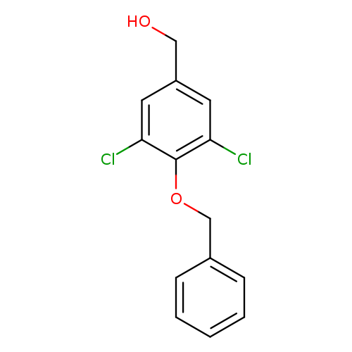 Benzenemethanol, 3,5-dichloro-4-(phenylmethoxy)-