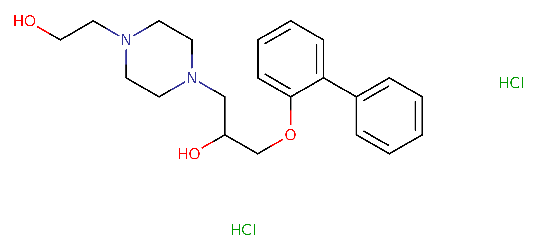 1-{[1,1'-biphenyl]-2-yloxy}-3-[4-(2-hydroxyethyl)piperazin-1-yl]propan-2-ol dihydrochloride