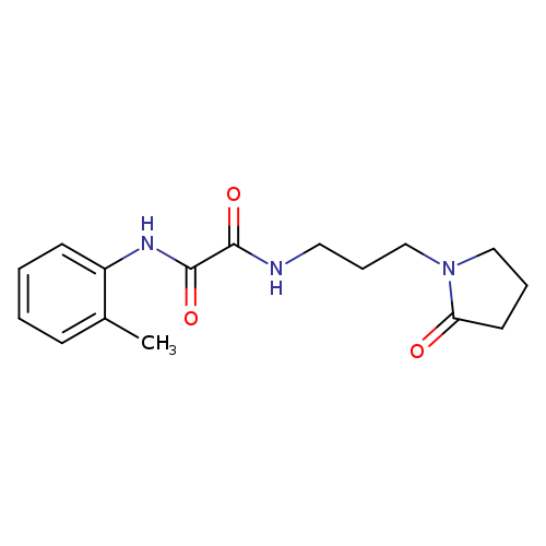 N'-(2-methylphenyl)-N-[3-(2-oxopyrrolidin-1-yl)propyl]ethanediamide