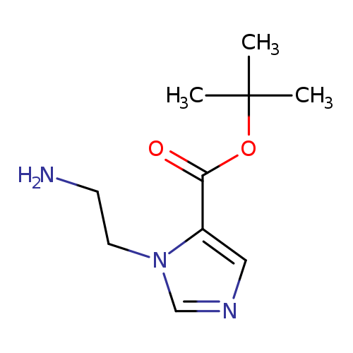 tert-butyl 1-(2-aminoethyl)-1H-imidazole-5-carboxylate