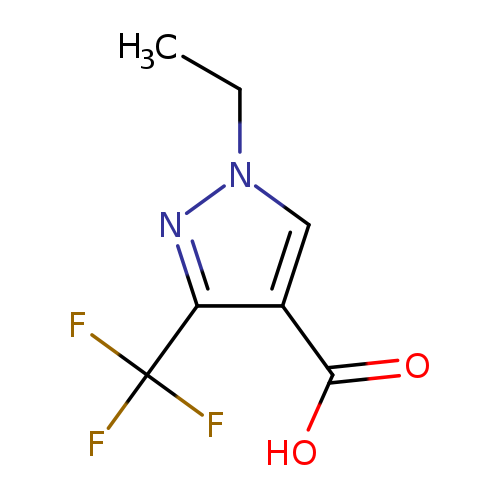1-Ethyl-3-(trifluoromethyl)-1H-pyrazole-4-carboxylic acid