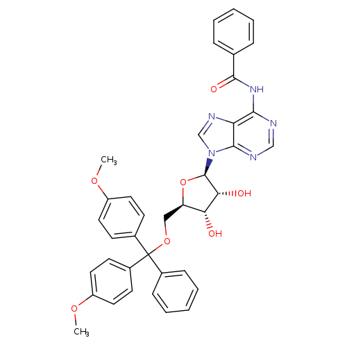 5'-O-(4,4'-Dimethoxytrityl)-N6-benzoyl-adenosine